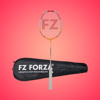 Speed light 74 Strung Badminton Racket ( Orange ) - 5U/G4