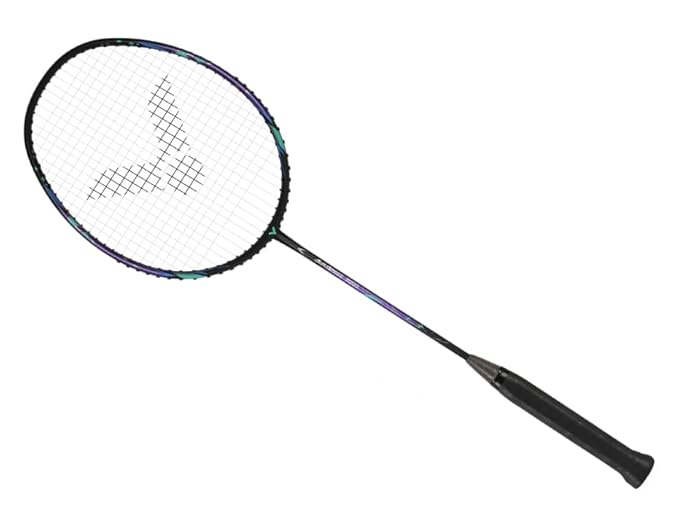 Badminton racket, Badminton racquet, durable racket, graphite racket, even balance, head heavy racket, head light racket, 3u racket, 5u racket, 6u racket, 4u racket, high tension racket, lightweight racket, victor badminton racket, unstrung racket, professional racket, beginner racket, intermediate racket, isometric racket, junior badminton racket, best badminton rackets, Shuttle bat, best smash racket. 28lbs racket, badminton racket under 1000, premium badminton racket, strung racket.