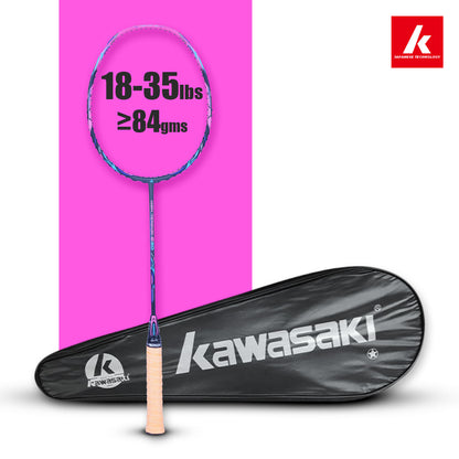 Badminton racket, Badminton racquet, durable racket, graphite racket, even balance, head heavy racket, head light racket, 3u racket, 5u racket, 6u racket, 4u racket, high tension racket, lightweight racket, Kawasaki badminton racket, unstrung racket, professional racket, beginner racket, intermediate racket, isometric racket, junior badminton racket, best badminton rackets, Shuttle bat, best smash racket. 28lbs racket, badminton racket under 1000, premium badminton racket, strung racket.