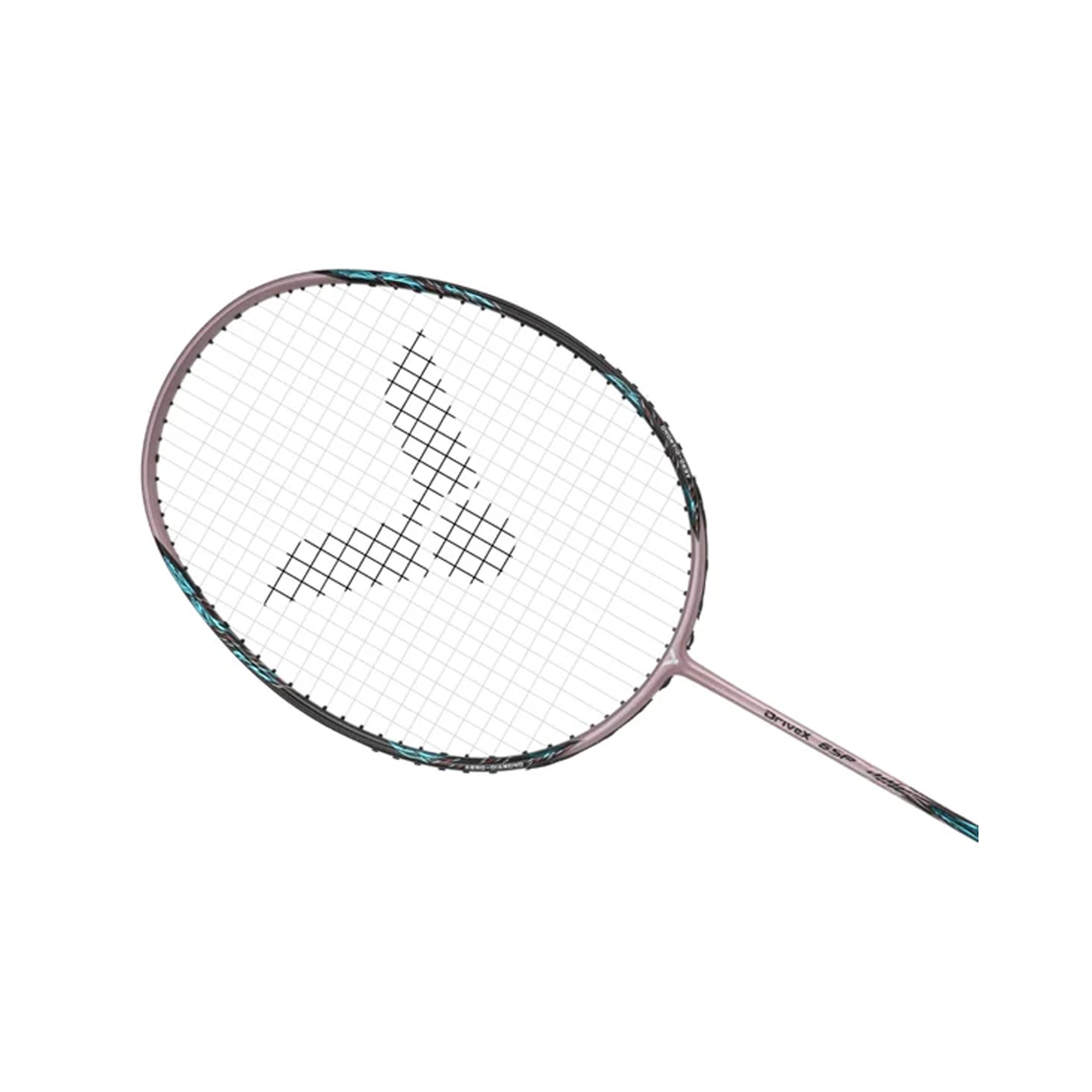 DriveX DX-6SP-W Strung Badminton Racket