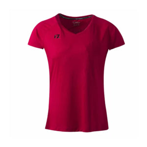 Leoni Women's Badminton T-Shirt, Persian Red