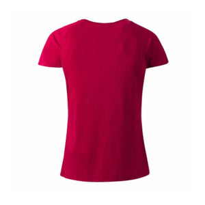 Leoni Women's Badminton T-Shirt, Persian Red