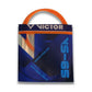 VS-65 Medium Feeling High Resilience Badminton String (Pack of 2)