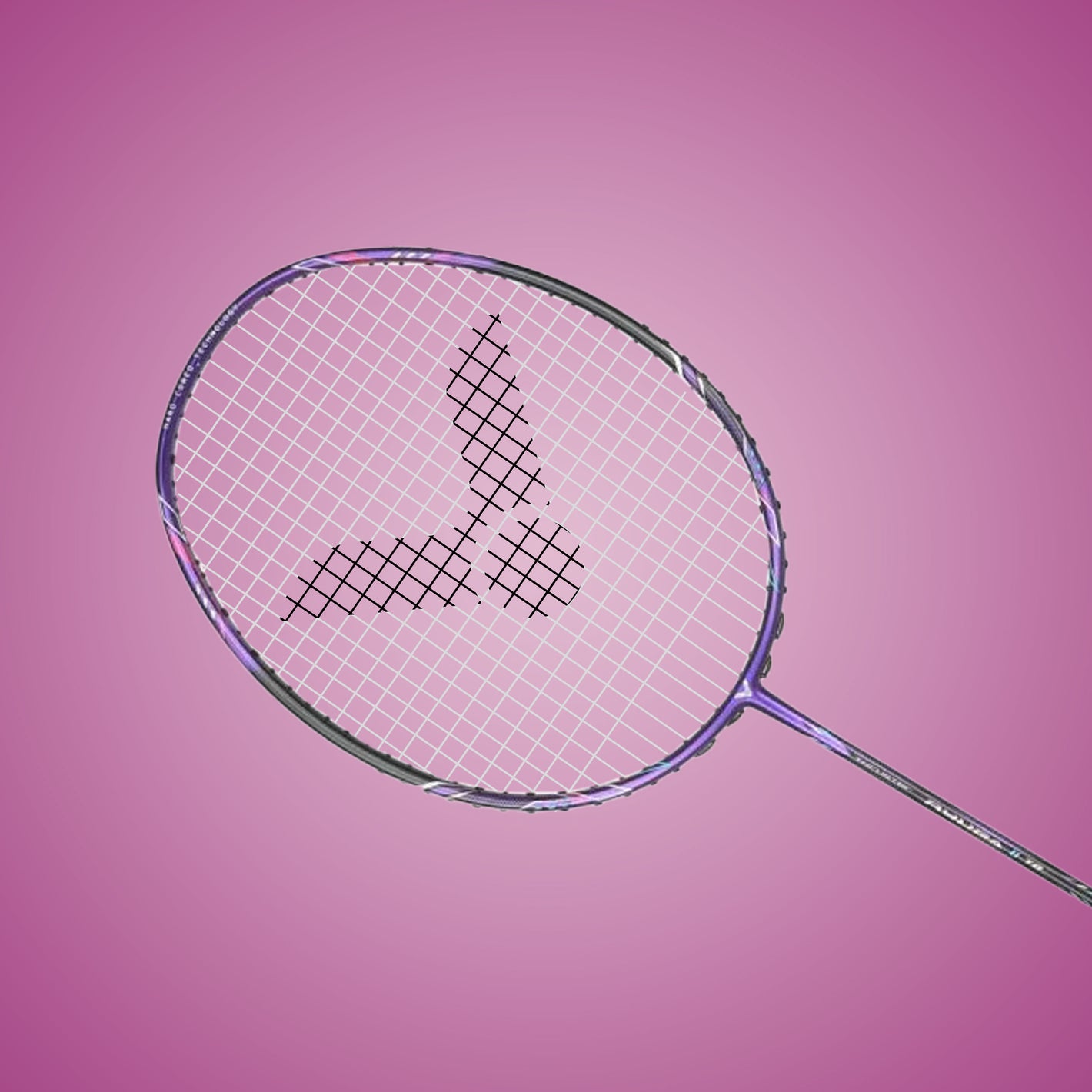 TK-RYUGAII-TD-J-3U Thruster Series Strung Badminton Racket - Dark Violet