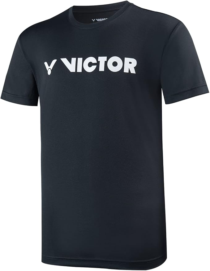 badminton t-shirt, badminton shorts, badminton pants, sportswear for badminton, athletic apparel, performance badminton clothing, breathable badminton clothing, lightweight badminton wear, men's badminton clothing, badminton training wear, badminton gear, sports clothing for badminton,VICTOR T-20028 Unisex Badminton T-Shirt
