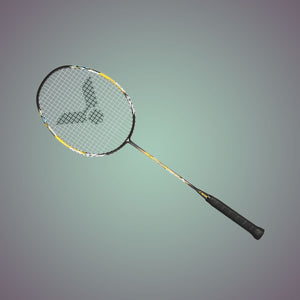 Thruster TK-M134 Strung Badminton Racket( Black+Yellow)- 4U/G5