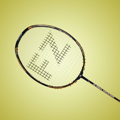 Amaze 900 Strung Badminton Racket (Orange) - 4U/G4