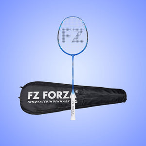 Light 10.1 Strung Badminton Racket (Blue Fish)- 4U/G5