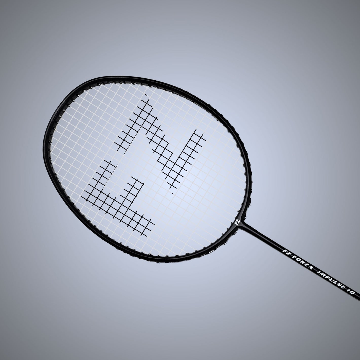 IMPULSE 10 Strung Badminton Racket ( Black)-3U/G5