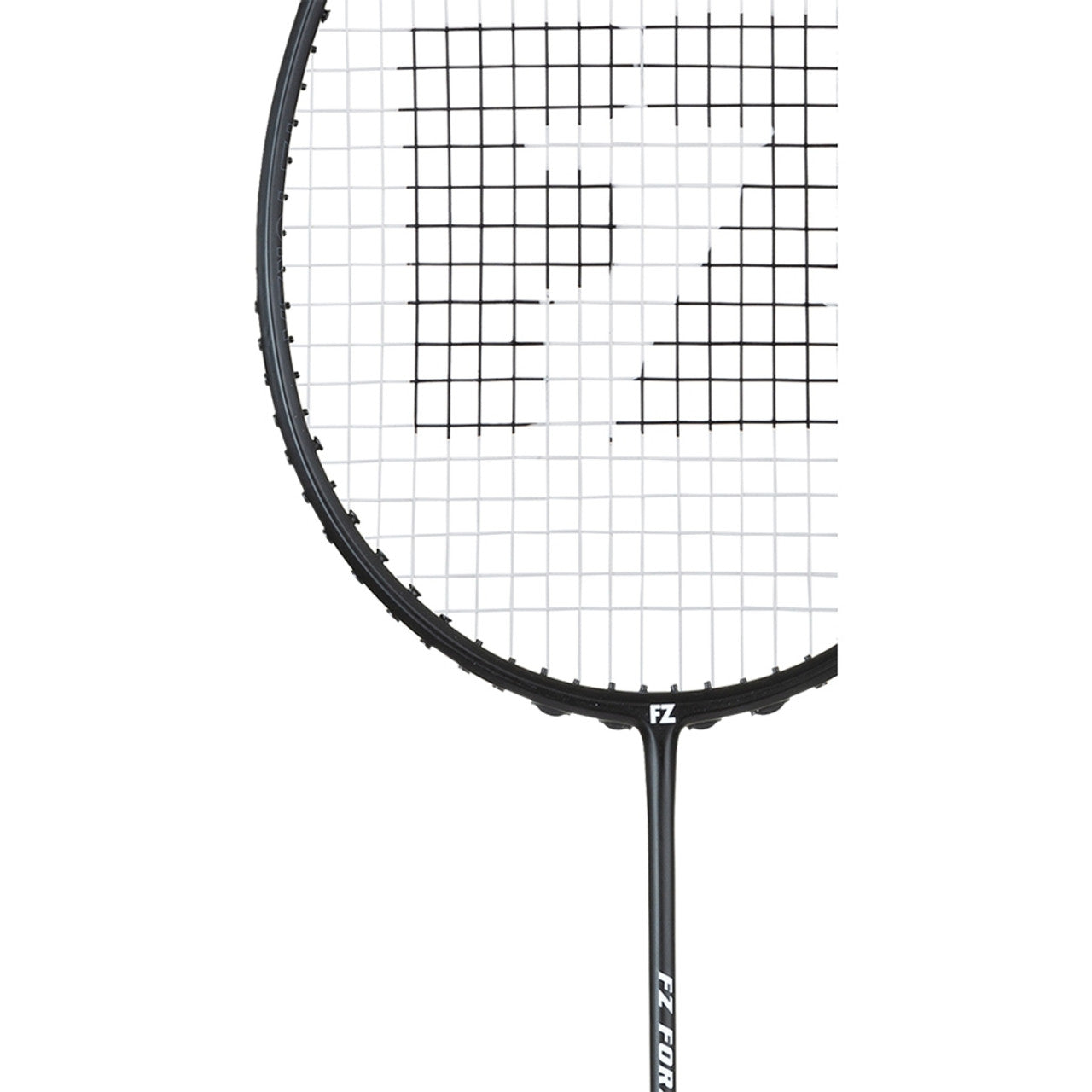 IMPULSE 10 Strung Badminton Racket (Black/White)