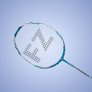 Speed light 82 Strung Badminton Racket ( Light Blue ) - 4U/G5