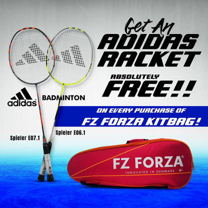 Martak Racket Bag (Persian Red) + FREE Adidas Racket