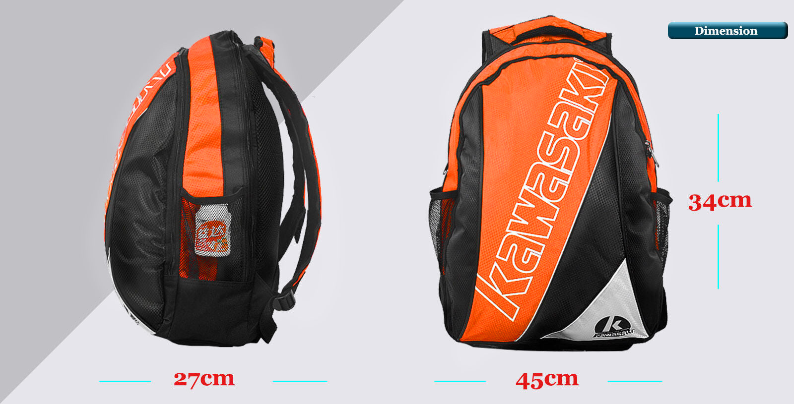 Kawasaki discount back pack