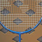 Furious 76 F Badminton Racket ( Blue Aster )