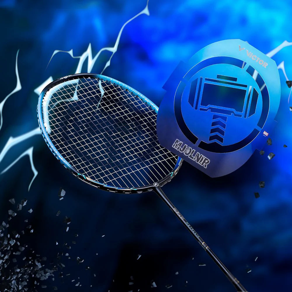 Victor x Marvel Thor (MJOLNIR-METALLIC)Unstrung Thruster K Professional Badminton Racket
