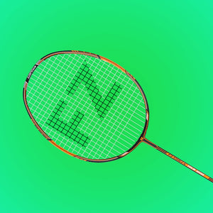 Tour 3000 Strung Badminton Racket (Orange) - 3U/G5