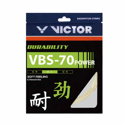 VBS-70 Power Durability Soft Feeling Badminton String (Pack of 2)