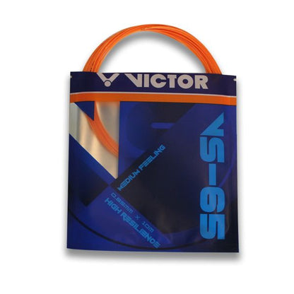 VS-65 Medium Feeling High Resilience Badminton String (Pack of 2)