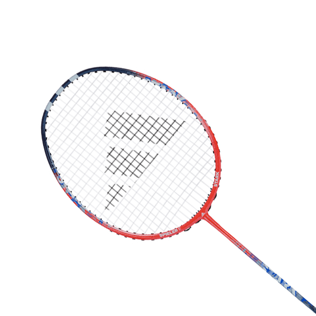 Spieler E Stark Strung Badminton Racket (Solar Red)