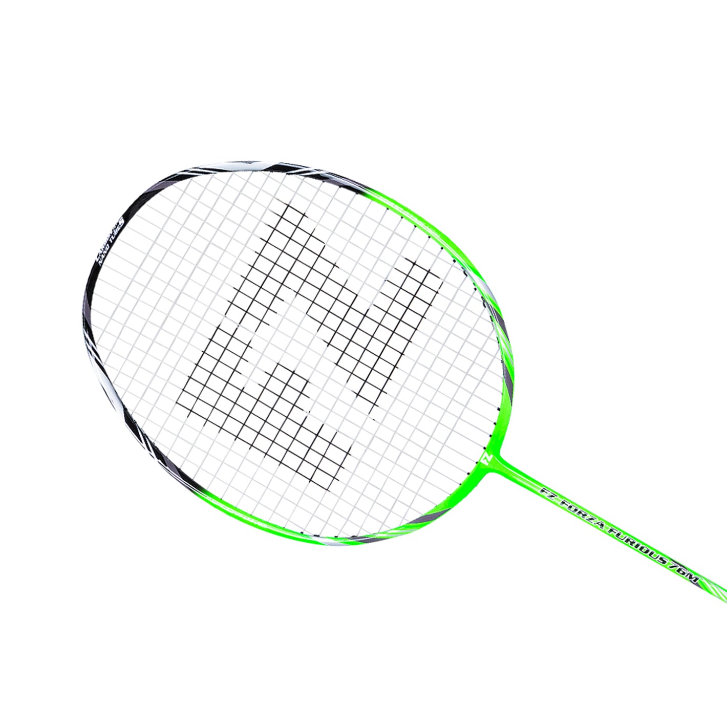 Furious 76 M Strung Badminton Racket ( Bright Green) - 3U/G5