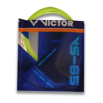 VS-65 Medium Feeling High Resilience Badminton String (Pack of 2)